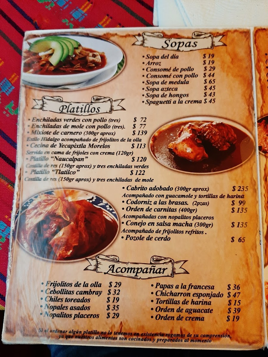 El Rico Taco Menu - Image 3
